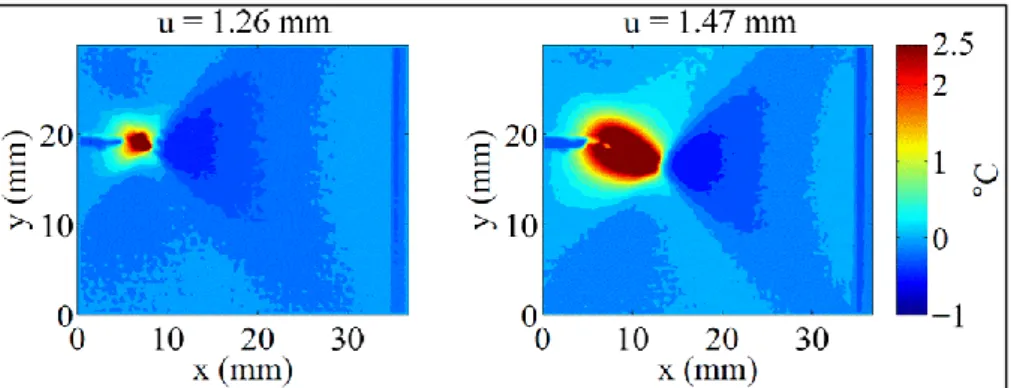 Figure 10: Micrographs after breakage of the warp face of a ±45° specimen 
