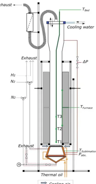 Fig. 1. Scheme of the experimental set-up.P. Lassègue et al.