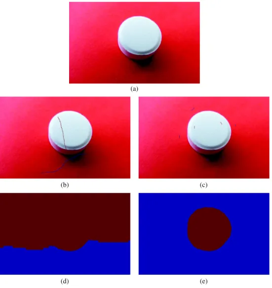 Fig. 10 Examples where seeds of Santner et al. 26 are inadequate in location for SαF to accurately seg- seg-ment the image