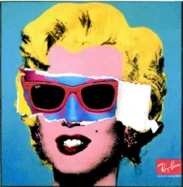 Figure 1.1 Mary/in  d'Andy Warhol par Ray Ban. 