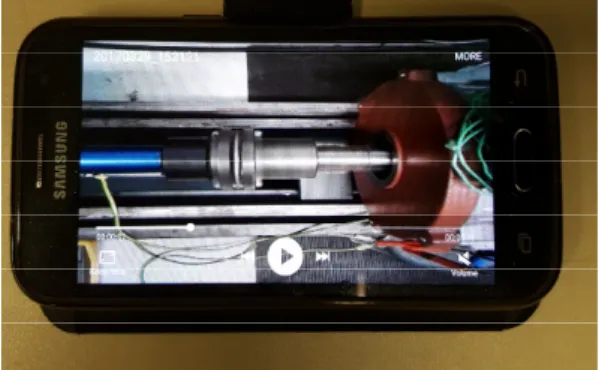 Fig. 4. A frame in a video with a high level of light reflection