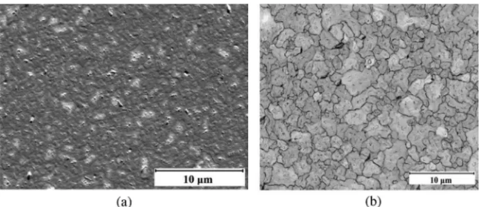 Figure 2. Micrograph of the surface of Ti/Cr/Au metallization system performed on diamond substrate