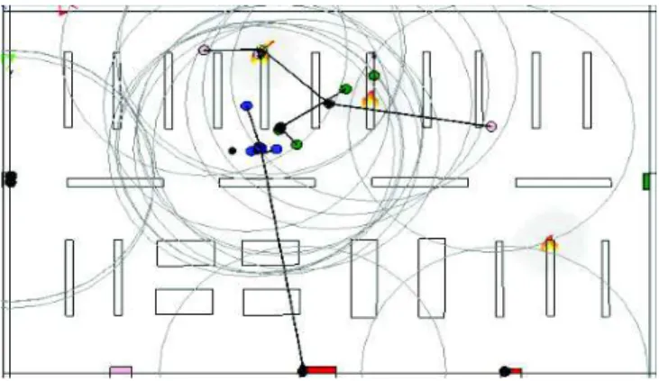 Fig. 30. Full member group evacuates.