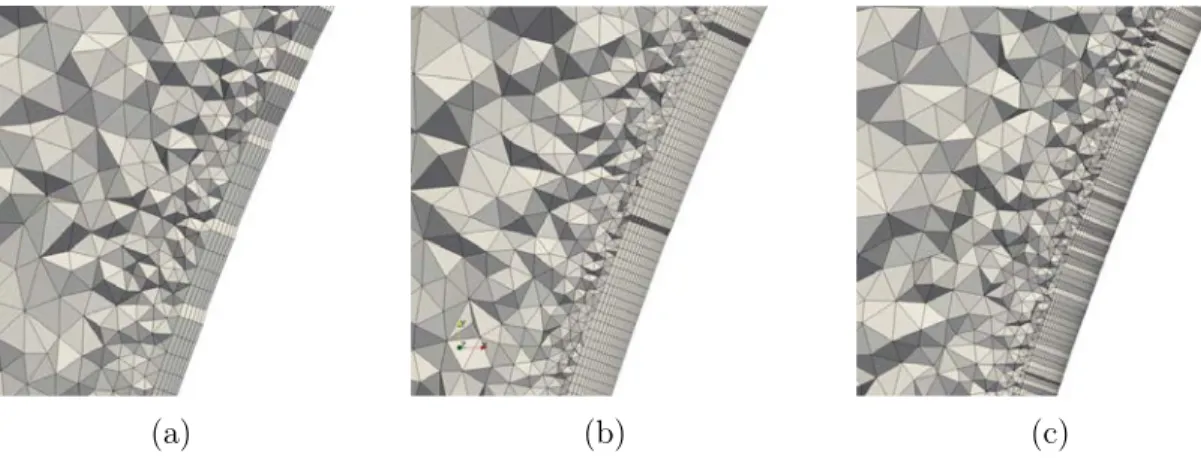 Figure 5.11: LS89 mesh in near-wall region as highlighted by the box represented on Fig