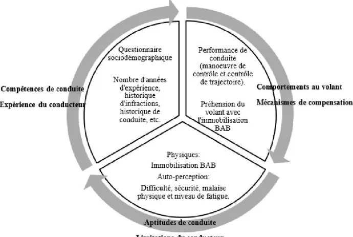 Figure 8 : Conceptualisation et adaptation du modèle de Brouwer en lien avec le présent  projet de recherche 