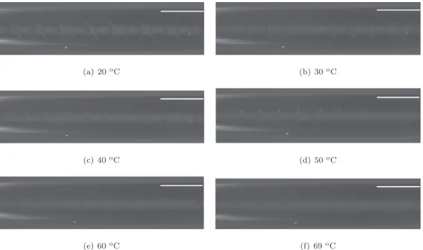 Fig. 10. Evolution of droplets during the MMA/VCM copolymerization, according to experiment E4