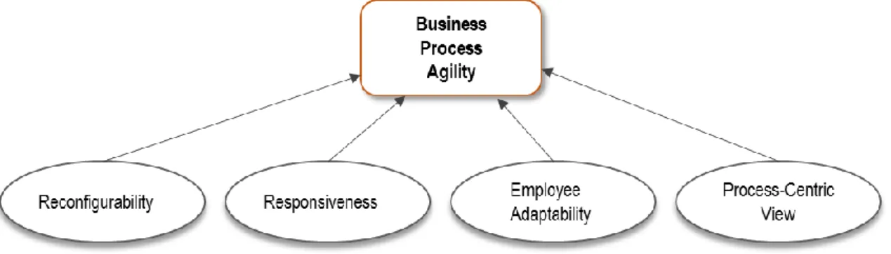 Figure 8: Business process agility construct by (Raschke, 2010) 