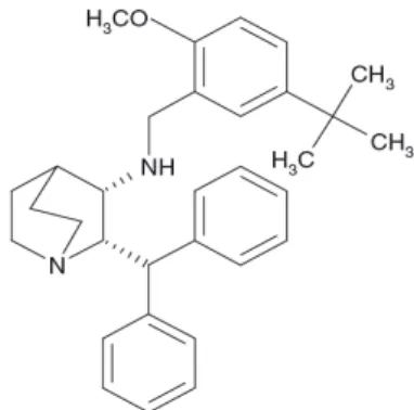 Figure 1 : Structure chimique du maropitant (Benchaoui et al., 2007) 
