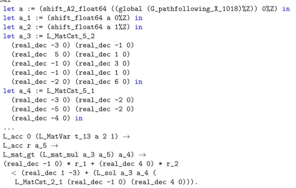 Figure 16: Optimality of the result in Coq (most precondition have been removed to fit in the paper).