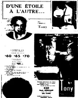 Figure 3.5 - Publicité d'Yvon Robert pour les 