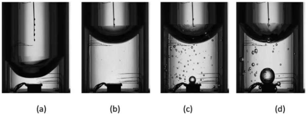 Fig. 3. Thermocouple location and temperature evolution during the depressurization stage.