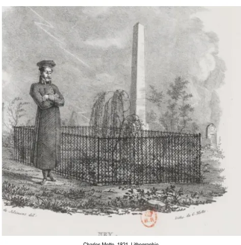Figure 2: Caveau du maréchal Ney en 1816