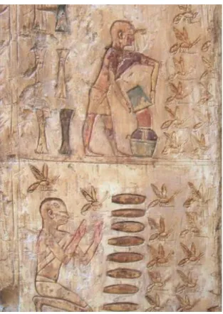 Figure 5 : Représentation d’une scène d’apiculture sur la tombe de Pasaba (TT279) (source : antikforever  [en ligne]