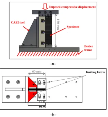 Fig. 7. CAEI controls (a) and pre-load check with DIC (b).