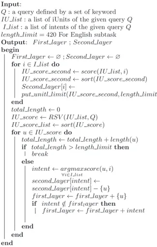 Table 4 reports the performance of our runs which are com- com-pared with the performance of the organizer’s baselines in term of the M measure