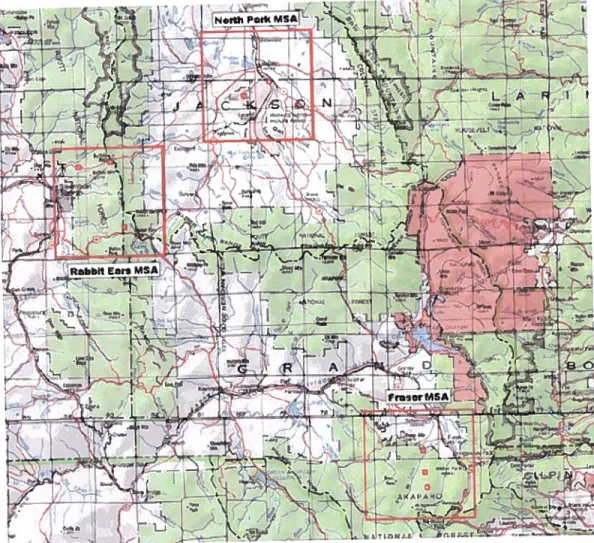 Figure 19: The three 25 km x 25 km study areas, and the nested Intensive $tudy Areas are shown with red boundaries (modified after NASA web site)