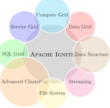 Figure 2.4: Apache Ignite integrated components