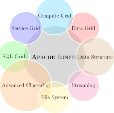 Figure 2.4: Apache Ignite integrated components