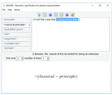 Figure 6. A classical-principle must be chosen