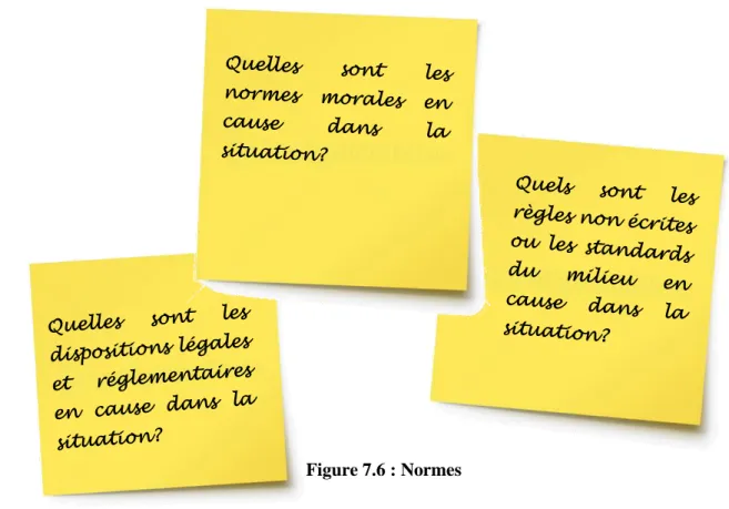 Figure 7.6 : Normes 
