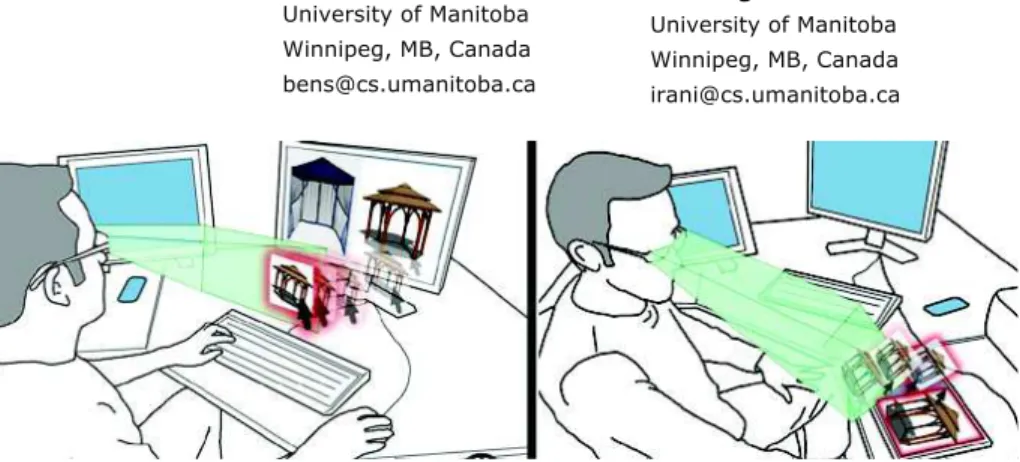 Figure 1. Copying a sketch from a desktop screen and pasting it to a tablet with Gluey [5]