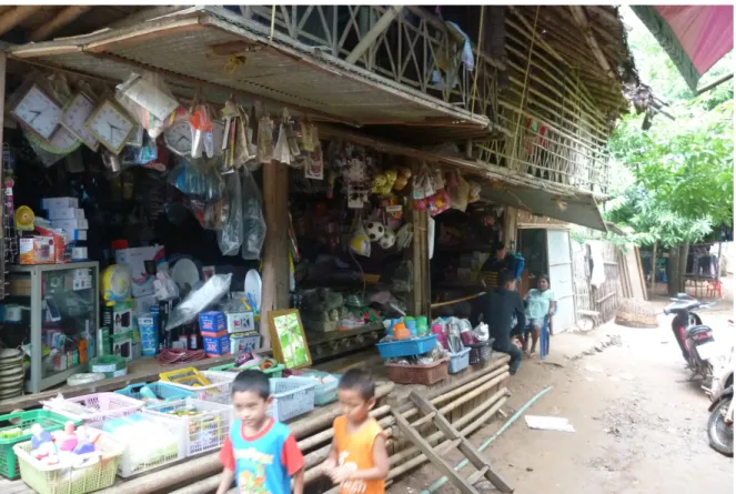 Figure 10. A store in a camp. (JD Vachon) 