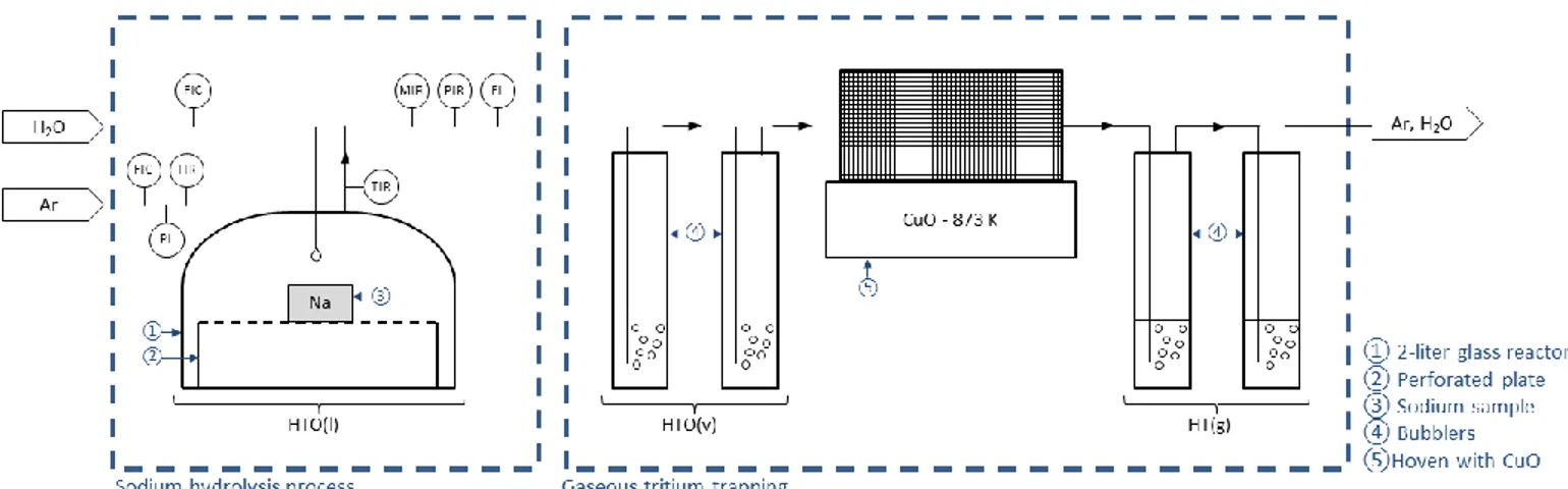 Fig. 1. Laboratory scale hydrolysis process. 