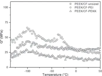 Figure 7. G 00 (T) between 2135 and 508C.