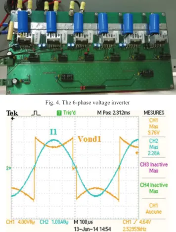 Fig. 4. The 6-phase voltage inverter 
