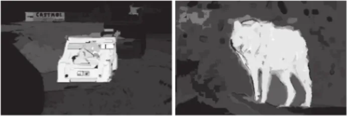 Fig. 7. Foreground map of object segmentation based on weighted worker’s clicks.