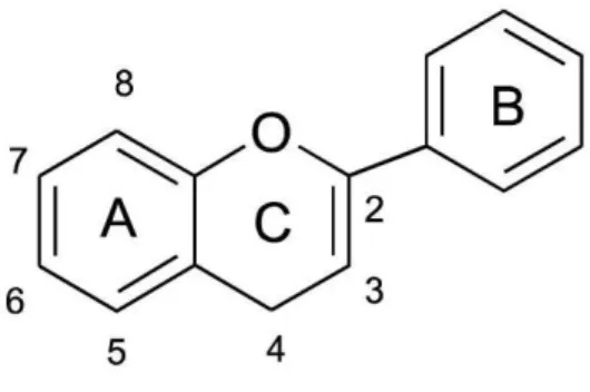 Figure 4. Structure des flavan-3-ols 