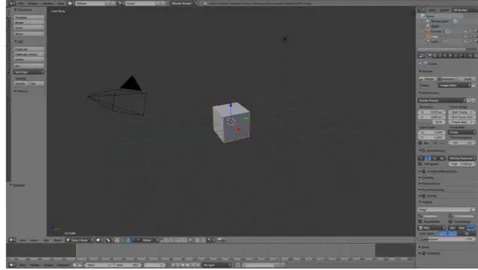 Figure 2.18 – Interface de Blender