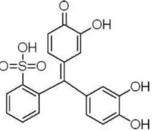 Figure 4. Violet de Pyrocatéchol