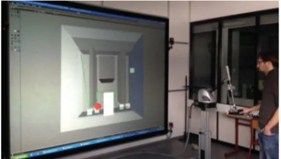 Figure 8: Simulation on VR platform.
