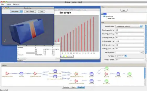 Fig. 7.  A client screenshot. 