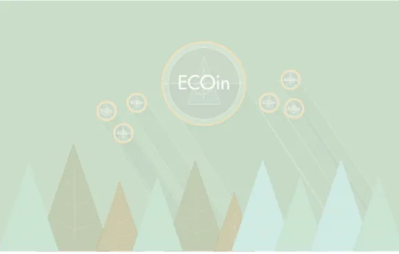 Fig. 2. ECOin: cryptocurrency against environmental damage