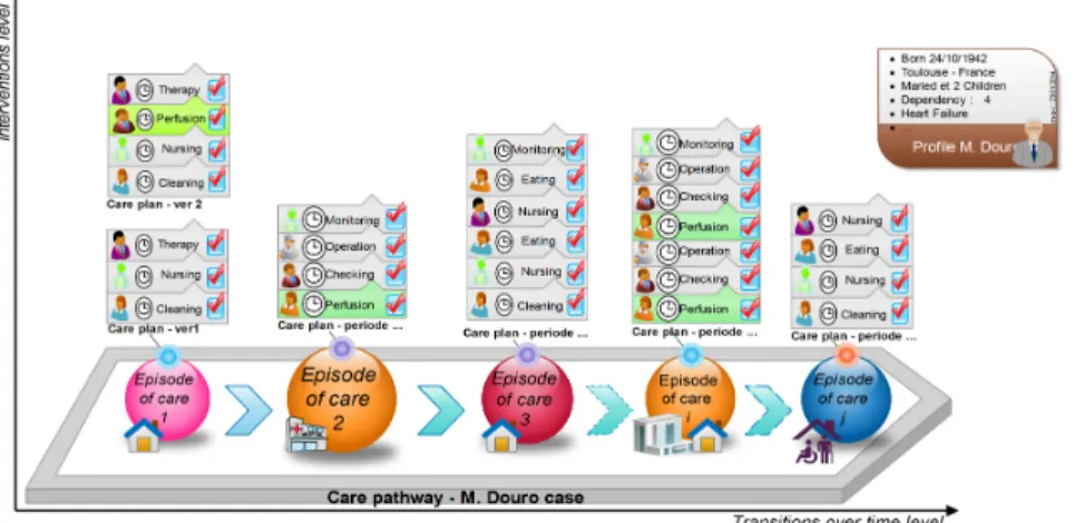Fig. 1. Care coordination levels 