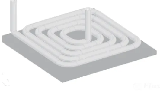 Fig. 1. Geometry of the pancake coil.