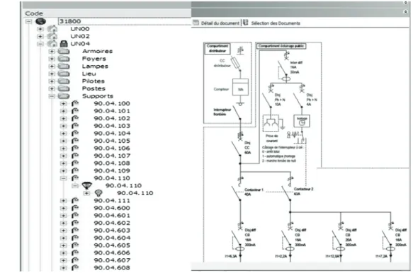 Fig. 8. Taxonomy of the lighting base created on the ECANDELA interface.