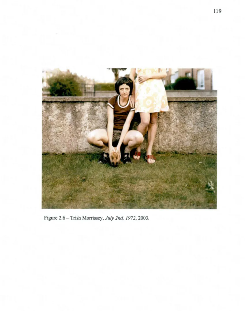 Figure 2.6 - Trish Morrissey,  July  2nd,  1972,  2003. 