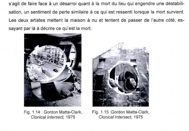 Fig . 1.14: Gordon Matta-Clark, 
