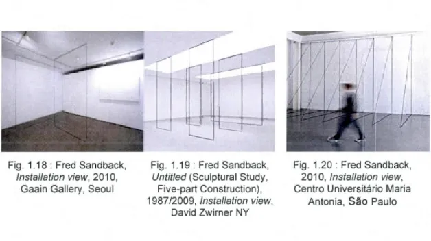 Fig.  1.18:  Fred  Sandback,  Installation  view , 2010, 