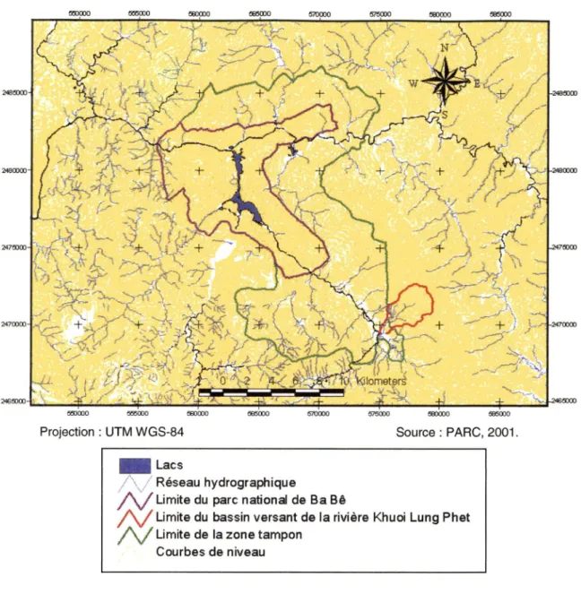 Figure 4 - Site à l'étude