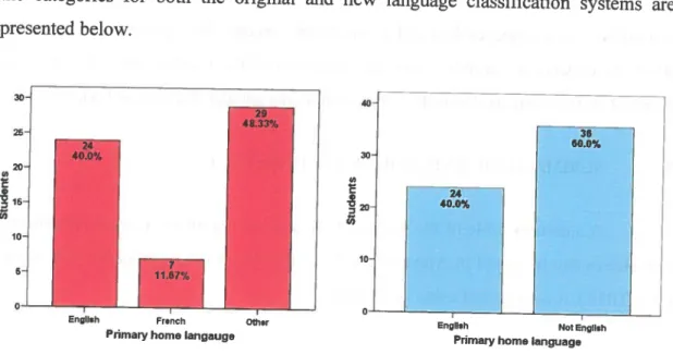 Figure i: The Two Primary Home Language Groupings