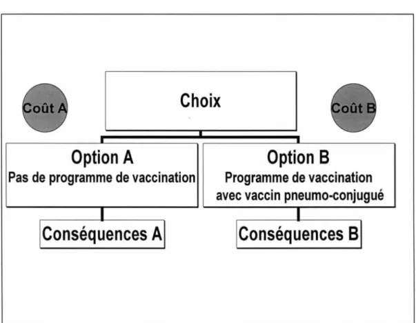 Figure 1 : Modèle d'évaluation économique 