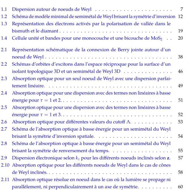 Table des figures