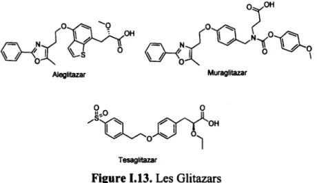 Figure 1.13. Les Glitazars 