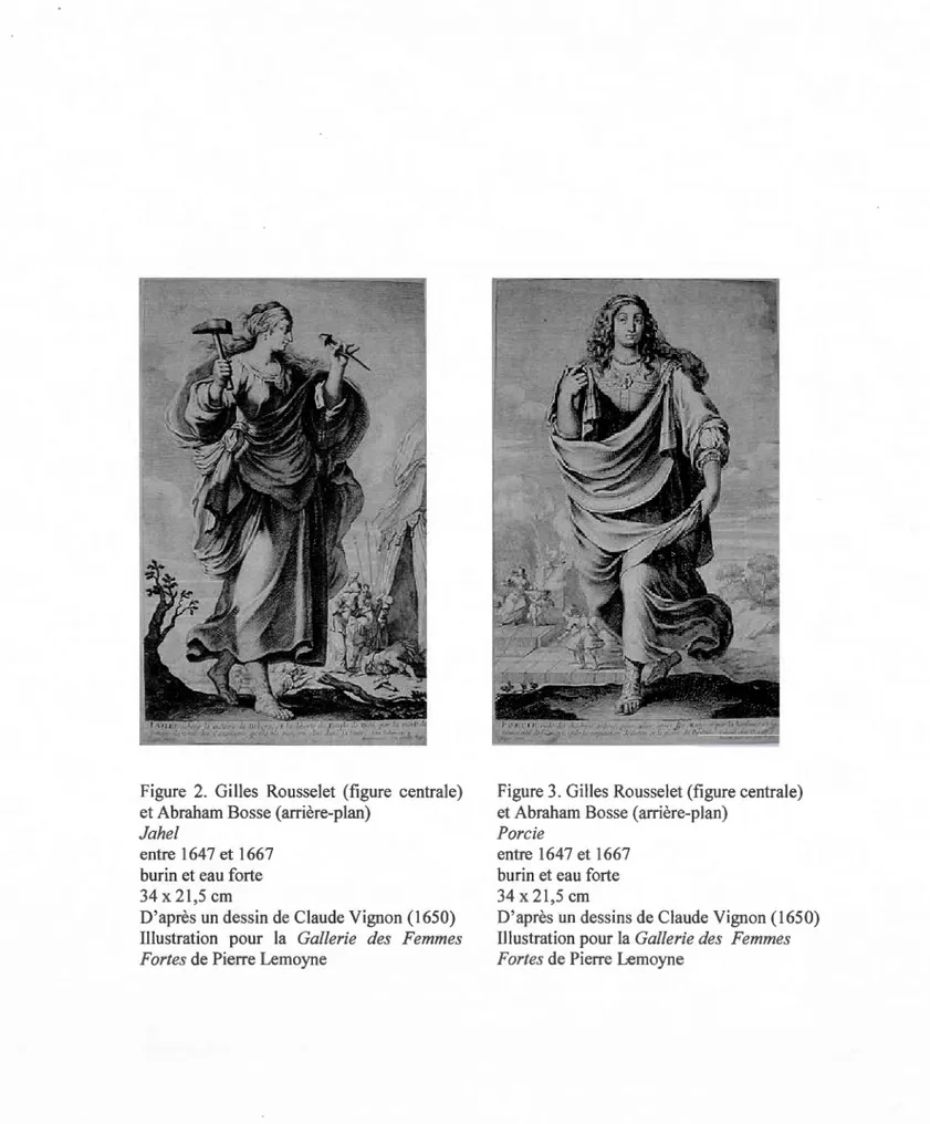 Figure  2.  Gilles  Rousselet  (figure  centrale)  et Abraham Bosse (arrière-plan) 