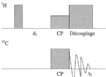Figure 2.8 Séquence d'impulsion d' une expérience WISE 