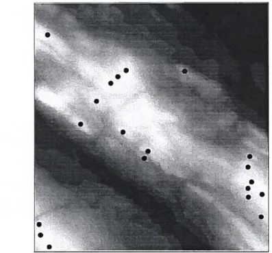 FIGURE 8. Emplacement des points de contrôle.